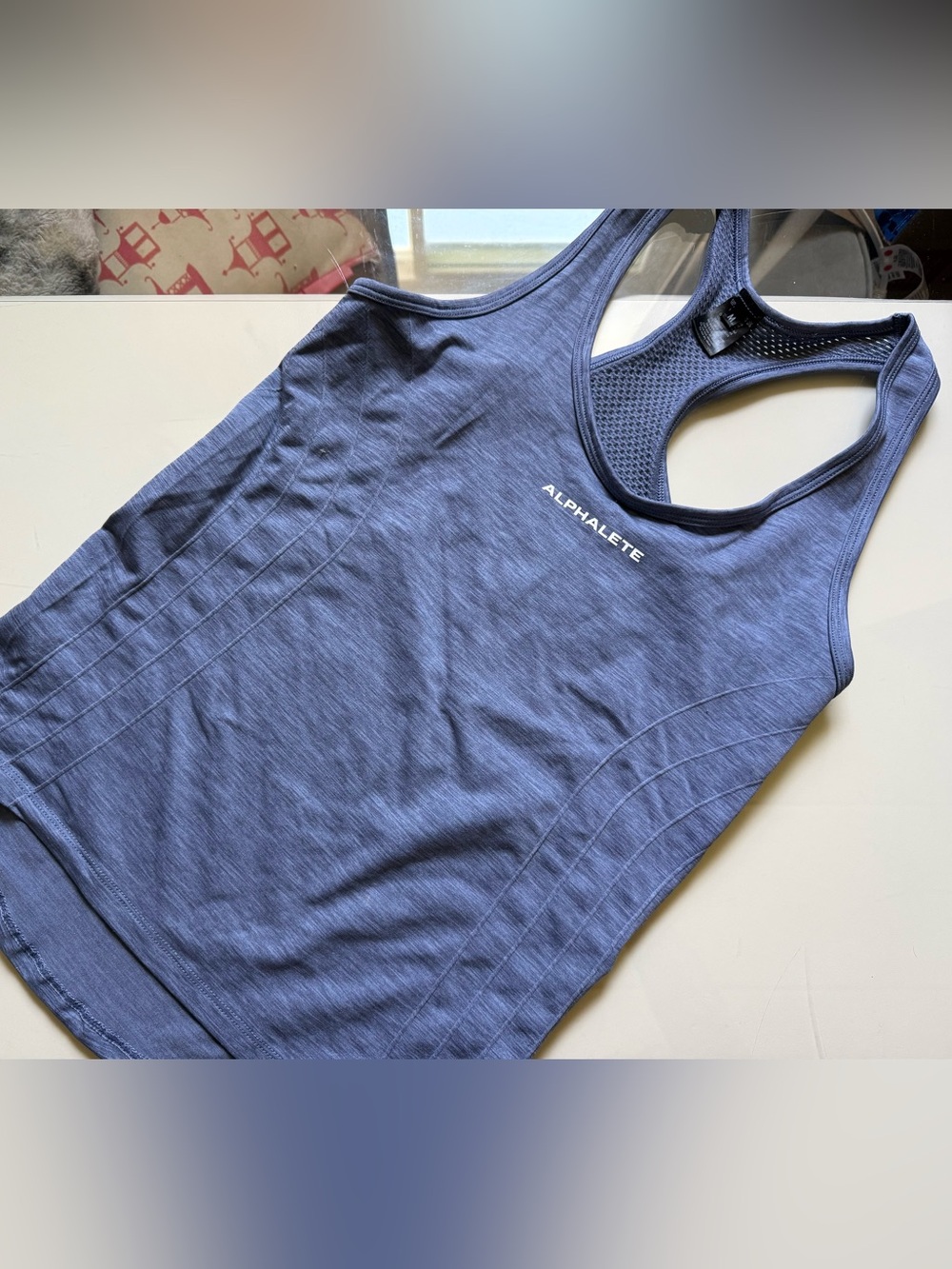 Alphalete Navy Blue Tank